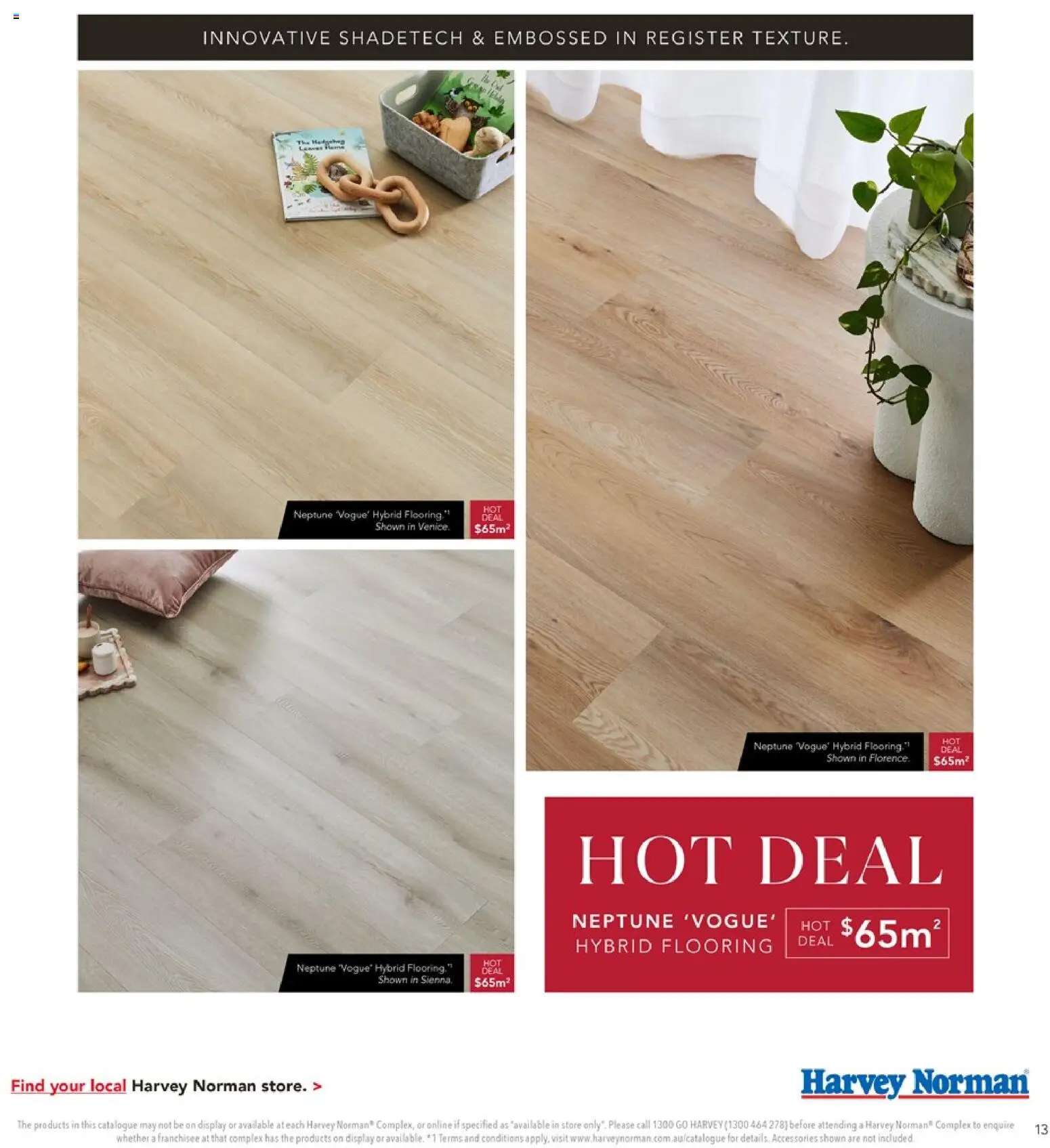 Harvey Norman catalogue - valid from 03/09/2026 | Page: 13 | Products: Flooring, Accessories