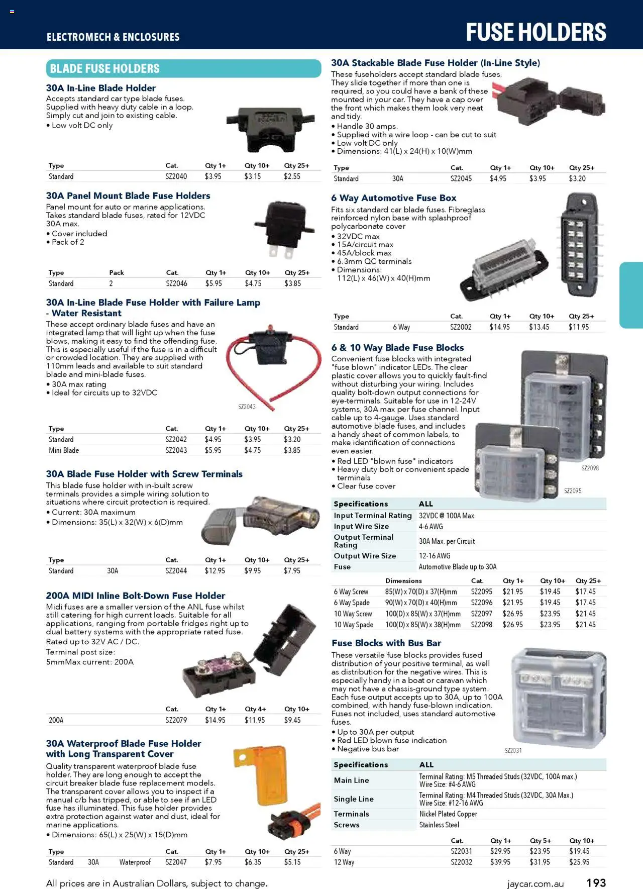 Jaycar catalogue - valid from 09/07/2025 | Page: 193 | Products: Box, Suit, Cap, Cable