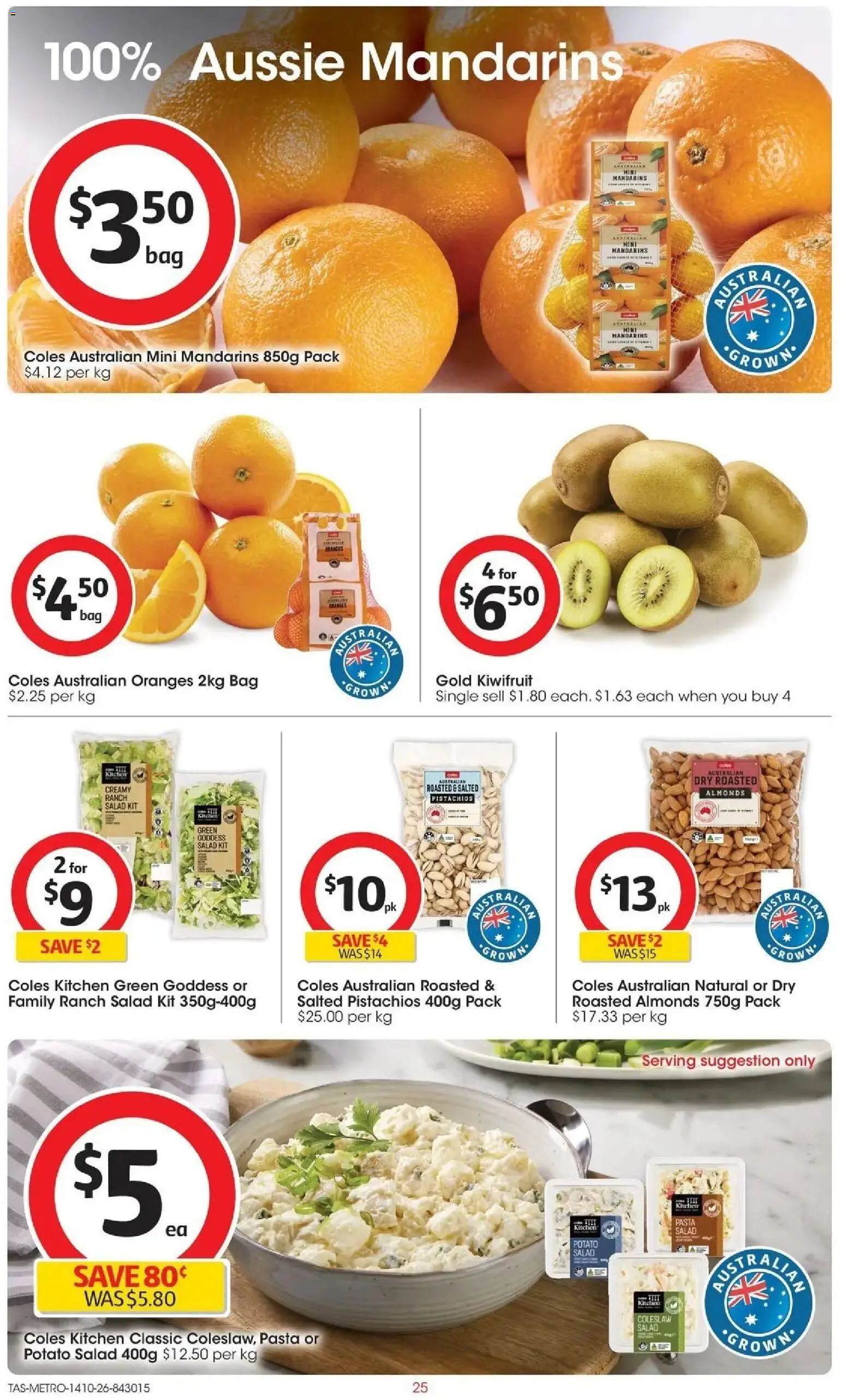 ﻿Coles catalogue valid from 14/10/2026 > Online Australia | Page: 25