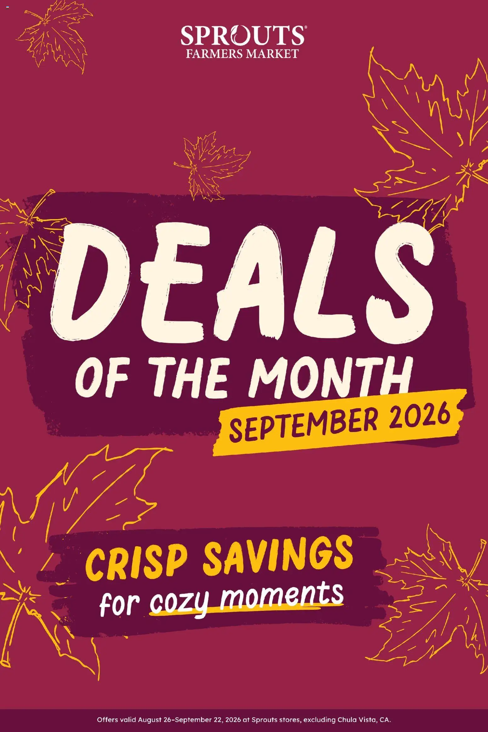 Sprouts Monthly Ad - valid from 08/26/2026 | Page: 1