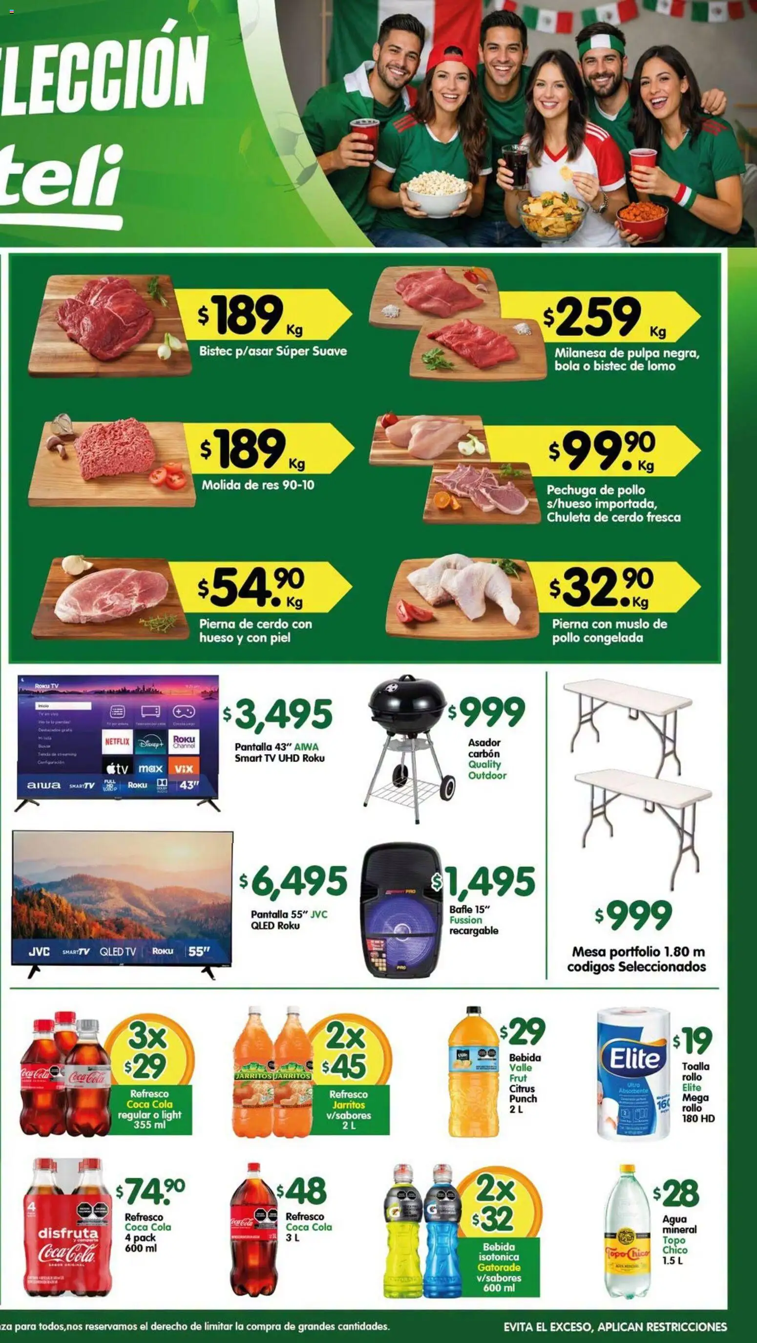 Nuevas ofertas de Arteli válidas en toda la República Mexicana desde el 03/07/2026. ¡Encuentra las mejores ofertas en Arteli folleto Tuxpan! | Página: 2 | Productos: Pollo, Milanesa, Agua, Mesa