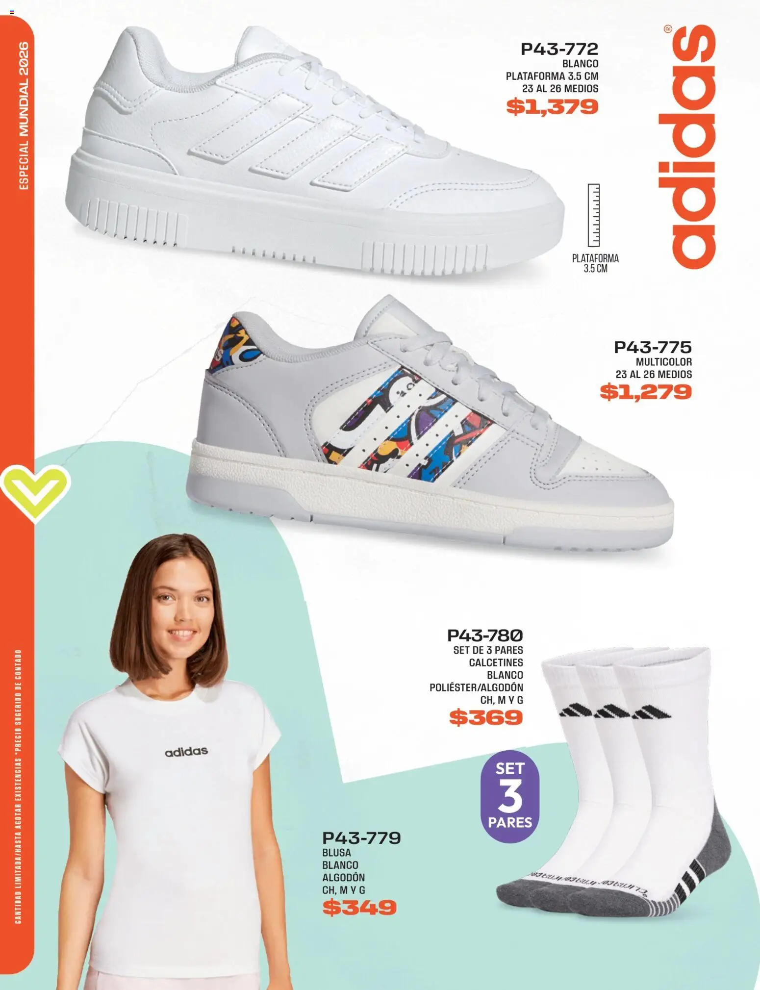 Nuevas ofertas de Cklass válidas en toda la República Mexicana desde el 15.05.2026. ¡Encuentra las mejores ofertas en Cklass catálogo Pasión futbolera! | Página: 38 | Productos: Blusa, Algodón