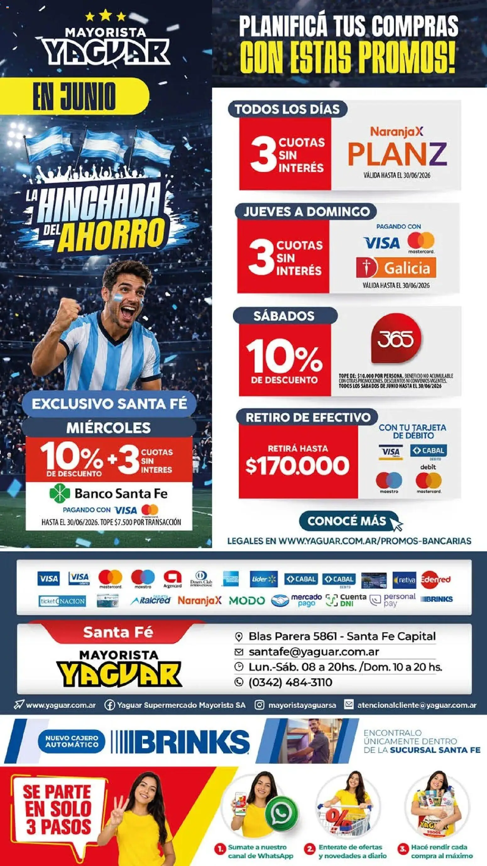 Yaguar - Oferta Semanal Santa Fé │ válido desde el 08.06.2026 | Página: 19