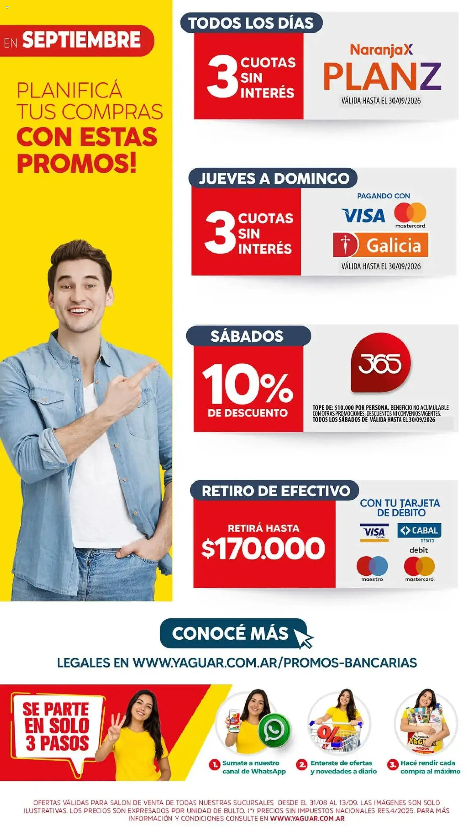 Yaguar - Nuestras marcas Parque Chacabuco │ válido desde el 31/08/2026 | Página: 6
