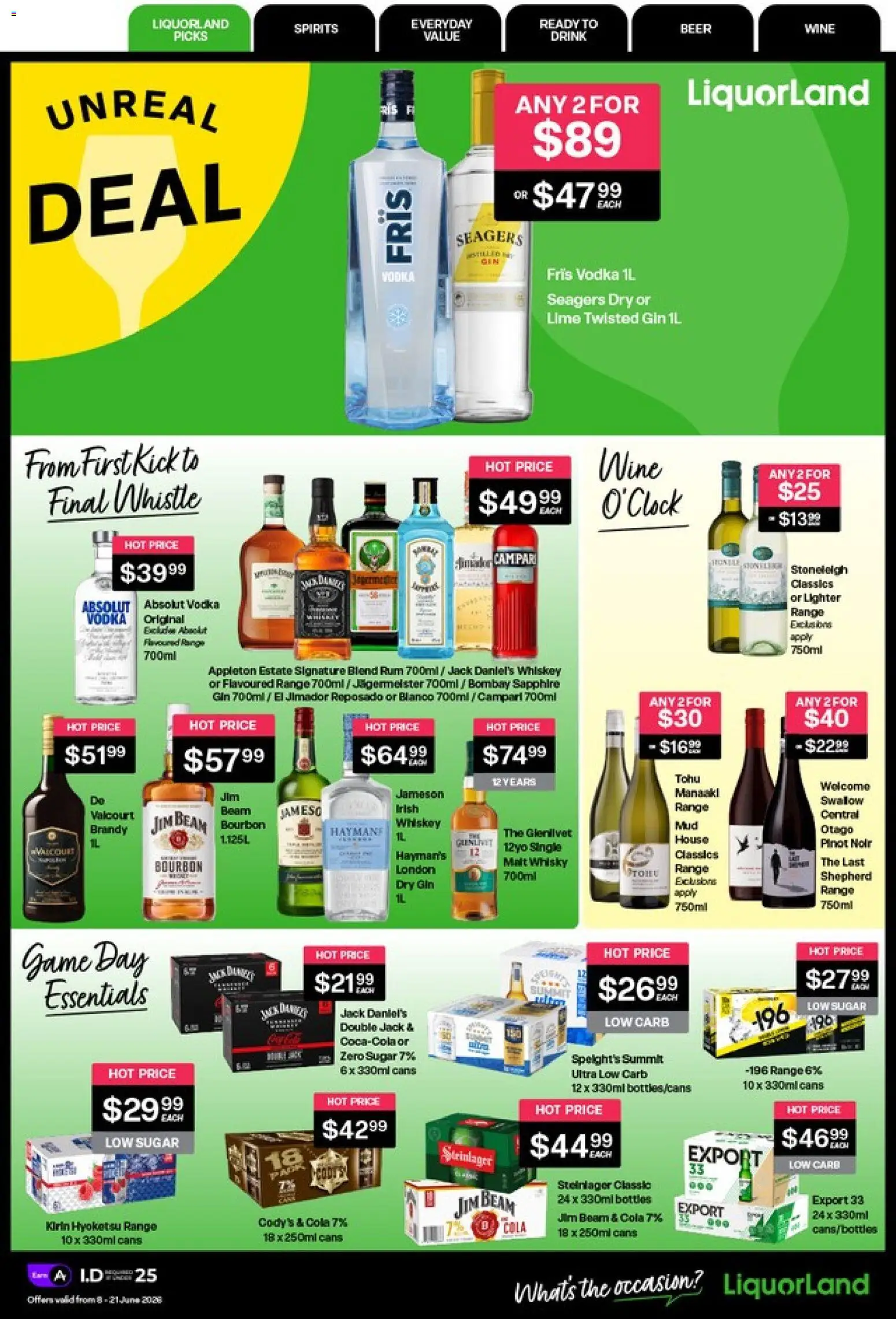 Liquorland catalogue from 08.06.2026 | Page: 2