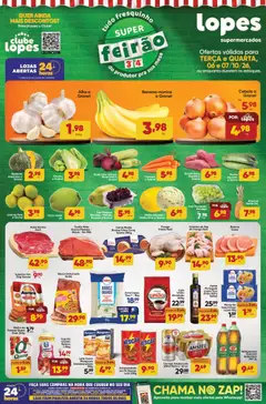 Lopes Supermercados - Ofertas da semana - Pré-Visualização do folheto da loja Lopes Supermercados, válido de 06/10/2026