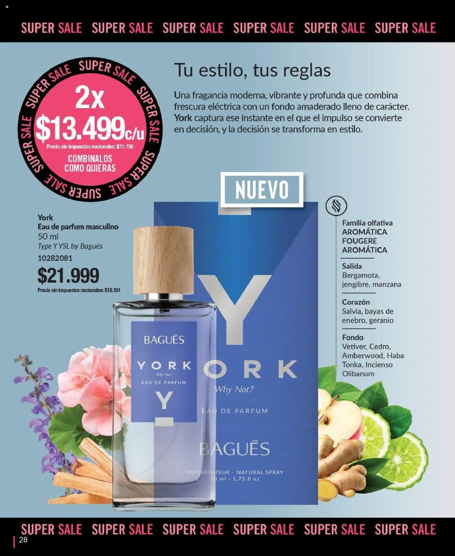 Bagués - Catálogo │ válido desde el 09.03.2026 | Página: 28 | Productos: Fragancia, Sal, Manzana