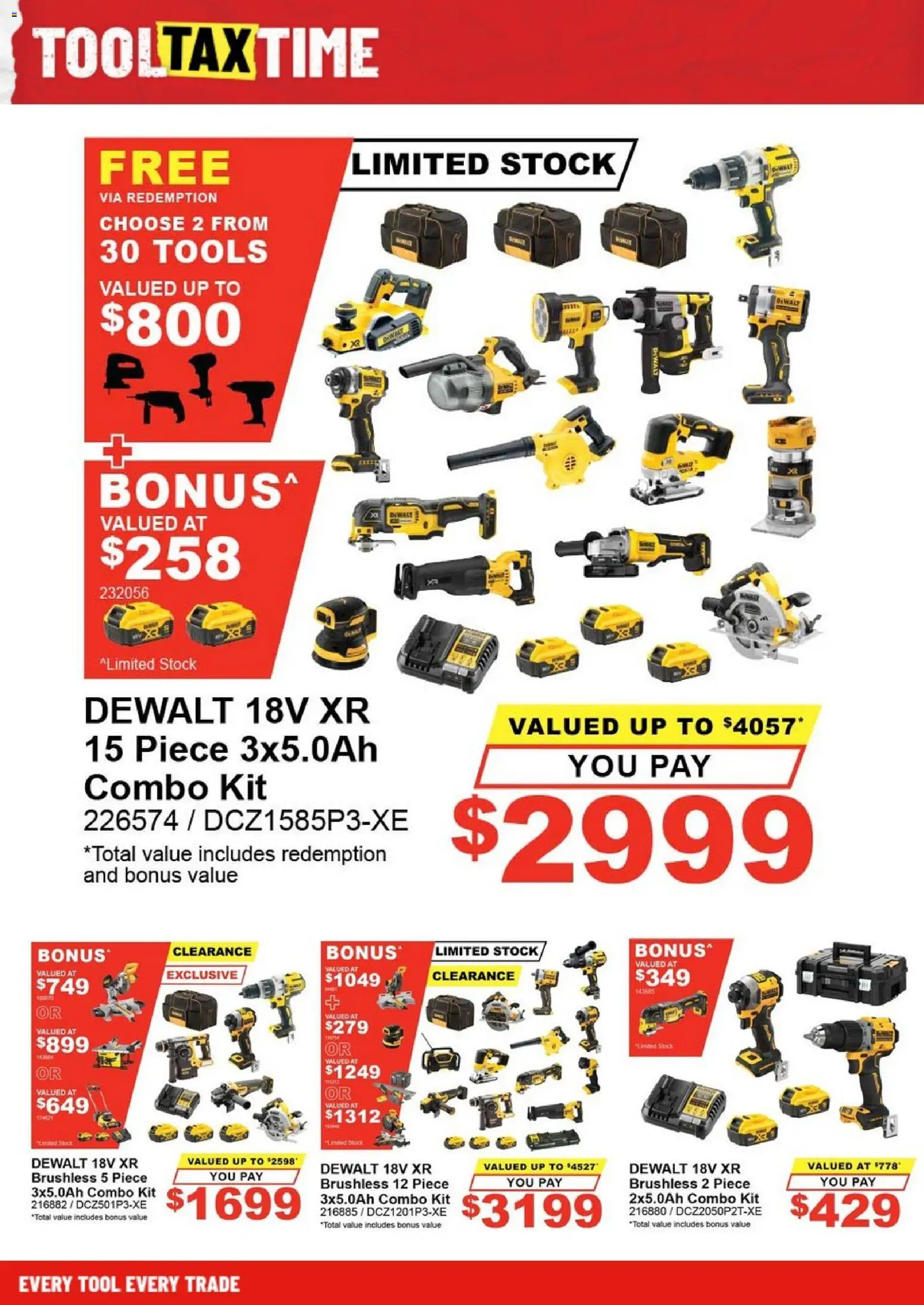 Total Tools catalogue - valid from 12.05.2026 | Page: 6 | Products: Tools