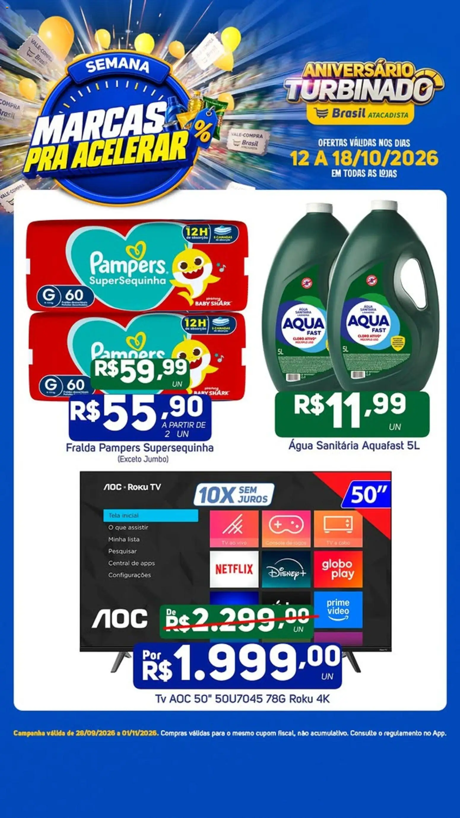 Brasil Atacadista Folheto - válido de 12/10/2026 | Página: 2