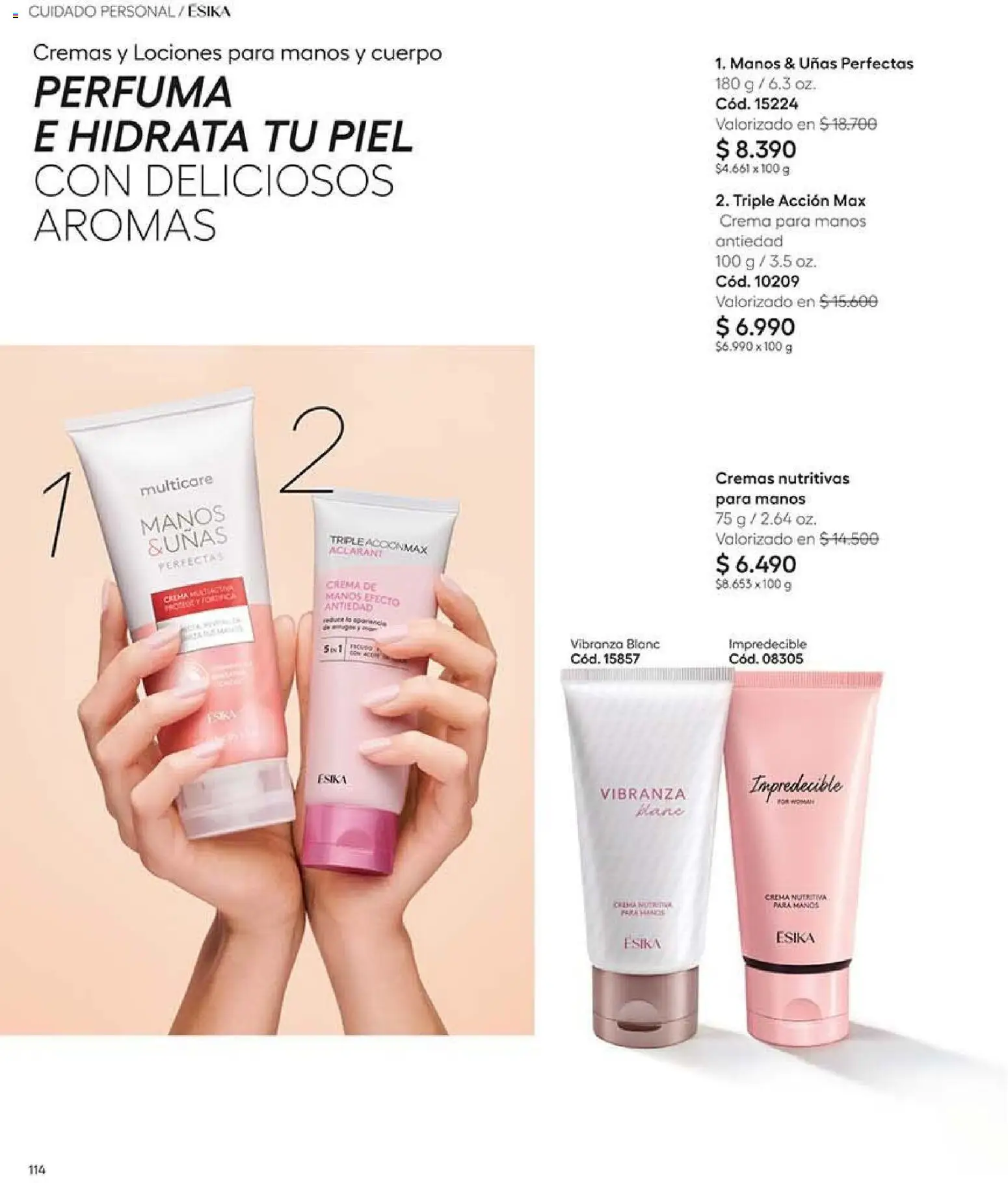 Catálogo Ésika Campaña 16 │ válido desde el 28.09.2026 | Página: 130 | Productos: Crema, Crema para manos