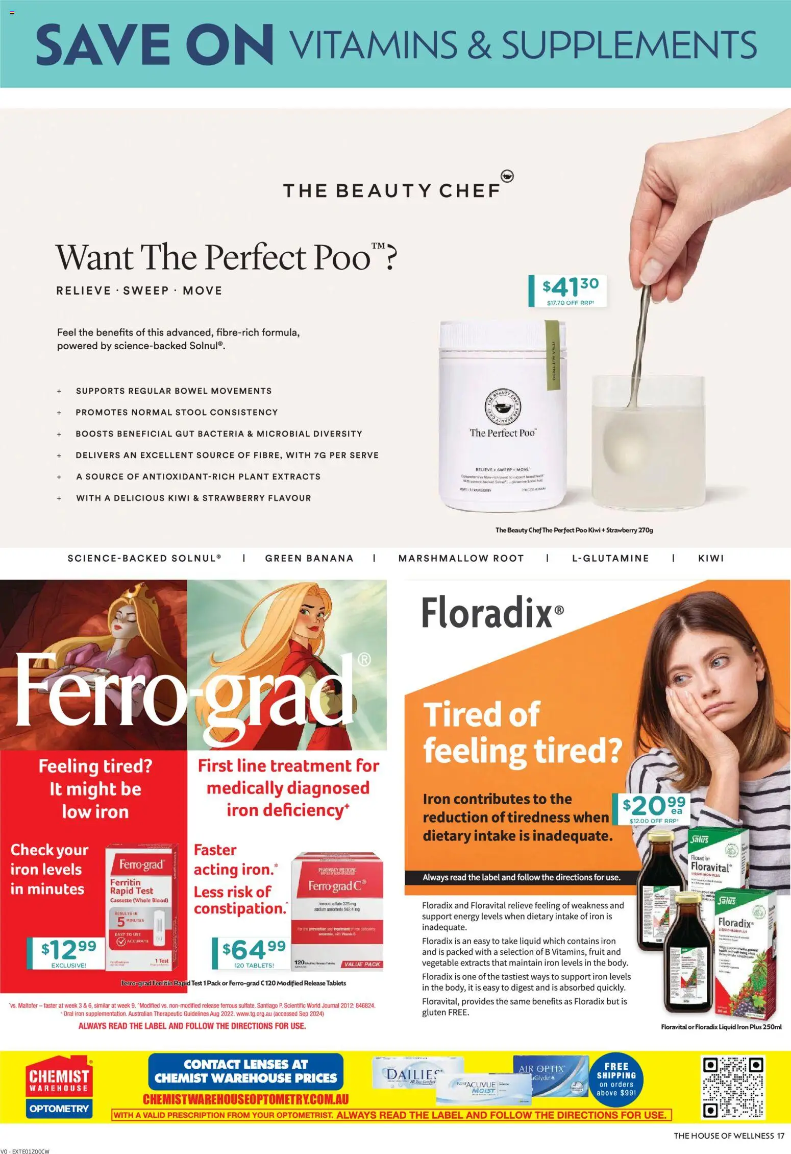 Chemist Warehouse catalogue - valid from 17/07/2026 | Page: 17 | Products: Plant, Iron, Treatment, Tablets