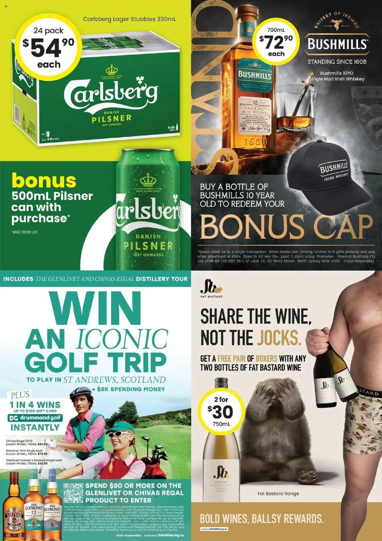 The Bottle-O catalogue - valid from 10/08/2026 | Page: 2 | Products: Scotch whisky, Wine, Scotch, Irish whiskey