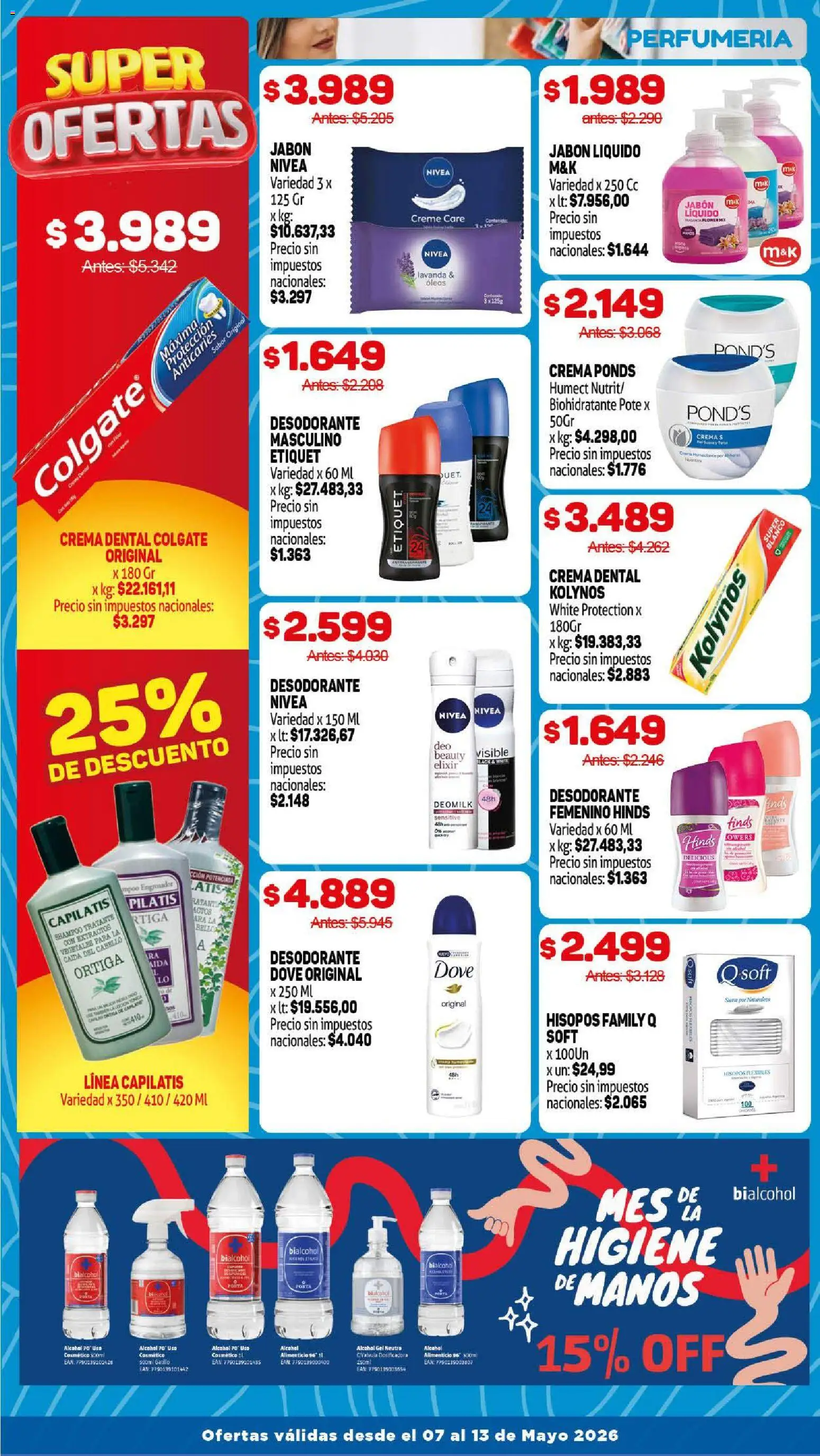 Makro Ofertas Volvete a Ilusionar │ válido desde el 07.05.2026 | Página: 12 | Productos: Jabón líquido, Jabón, Desodorante, Crema