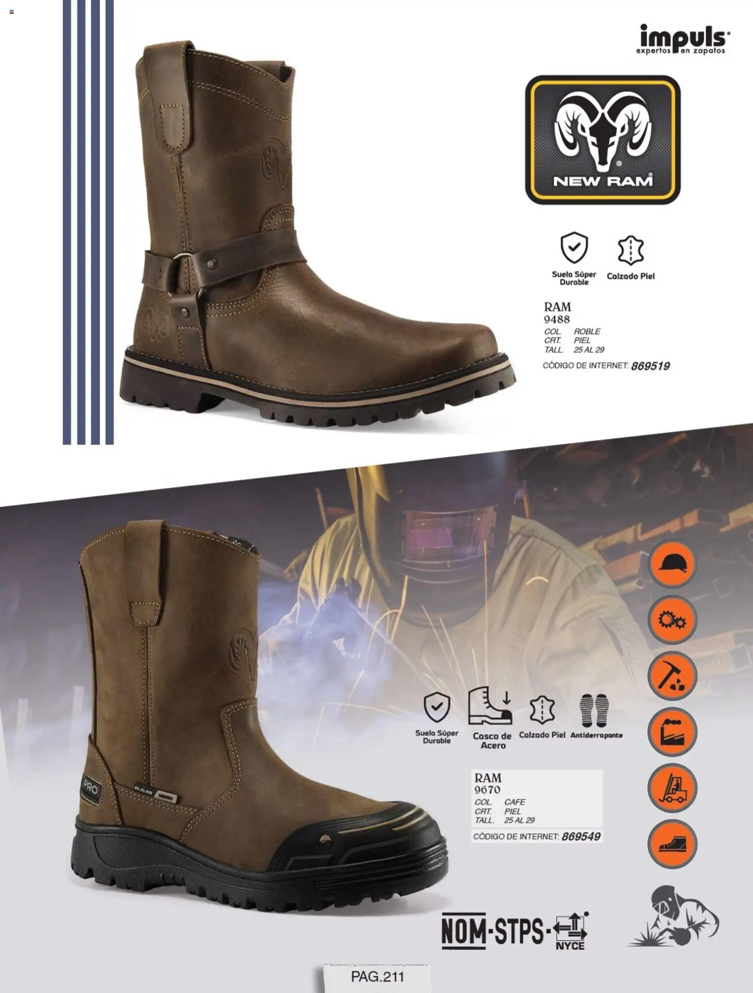 Nuevas ofertas de Impuls válidas en toda la República Mexicana desde el 01/07/2026. ¡Encuentra las mejores ofertas en Impuls catálogo Caballero! | Página: 213 | Productos: Zapatos, Café