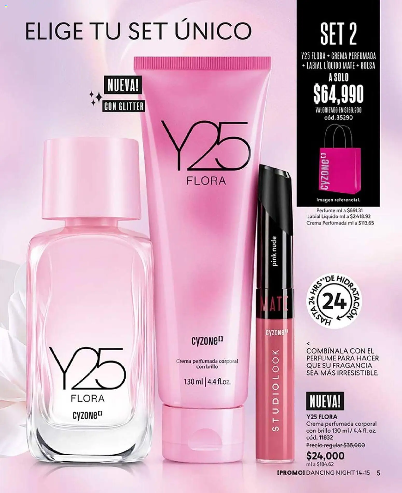 CyZone revista - valida desde el 10/08/2026 | Página: 5 | Productos: Crema, Glitter, Bolsa, Brillo