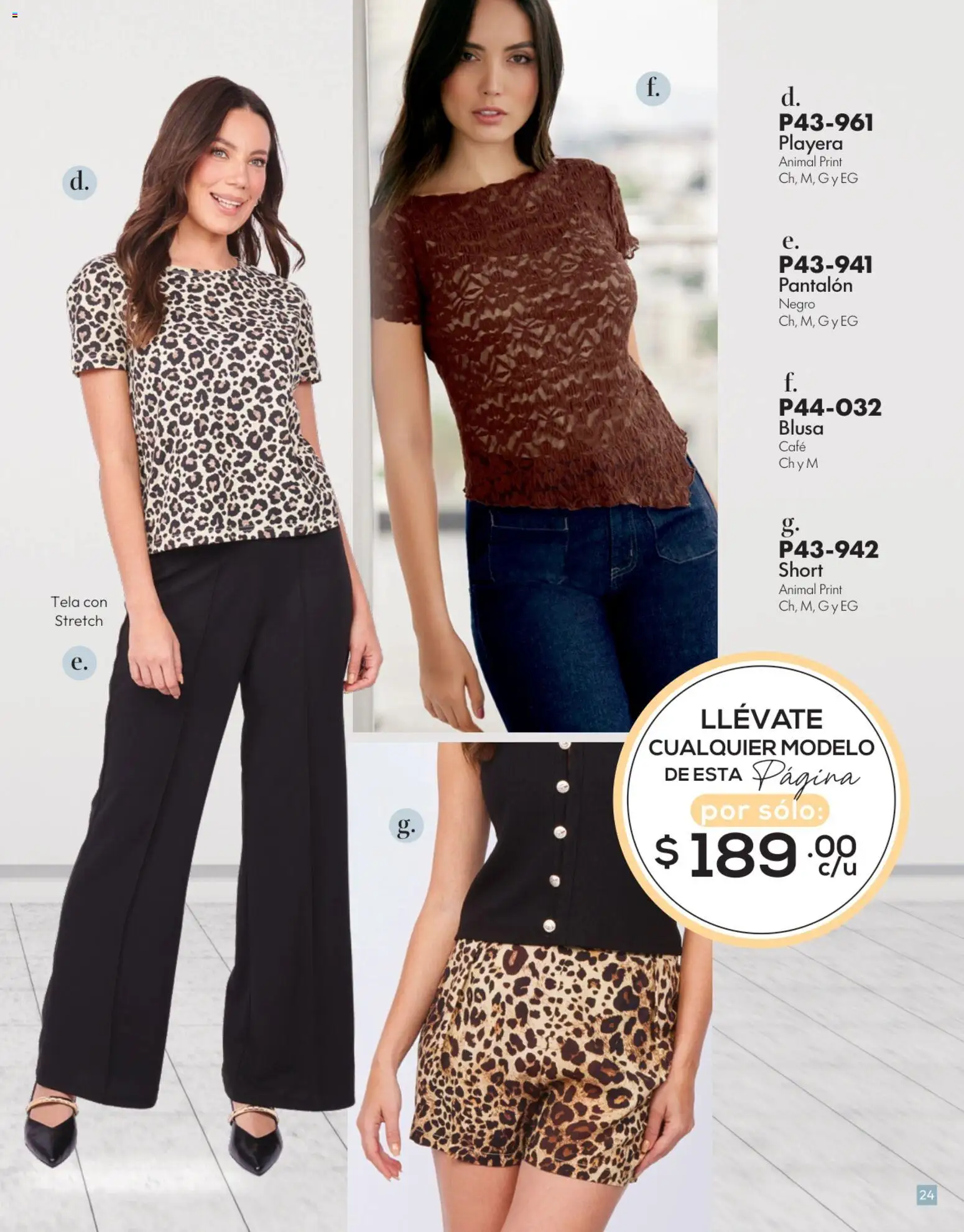 Nuevas ofertas de Cklass válidas en toda la República Mexicana desde el 15.06.2026. ¡Encuentra las mejores ofertas en Cklass catálogo Verano! | Página: 25 | Productos: Blusa, Café, Playera, Short
