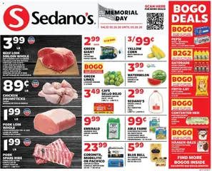 Preview of Sedano's weekly ads valid from 20.05.2026 | Page: 1