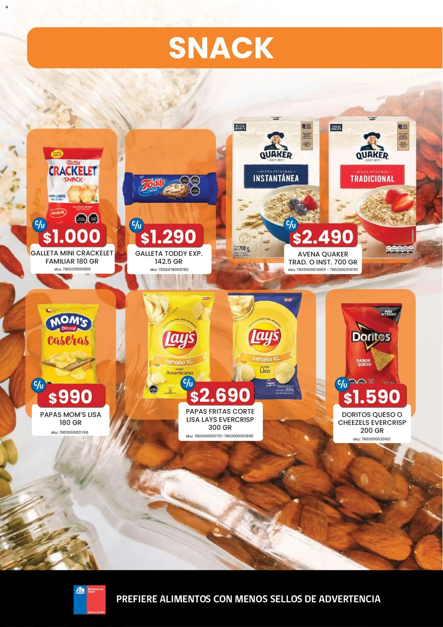 Cugat ofertas  │ válido desde el 01.04.2026 | Página: 7 | Productos: Avena, Queso, Papas fritas