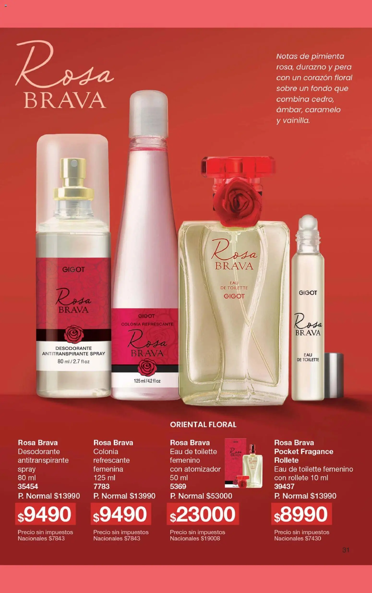 Gigot - CAMPAÑA 09 │ válido desde el 18.05.2026 | Página: 37 | Productos: Pera, Eau de toilette, Pimienta, Desodorante