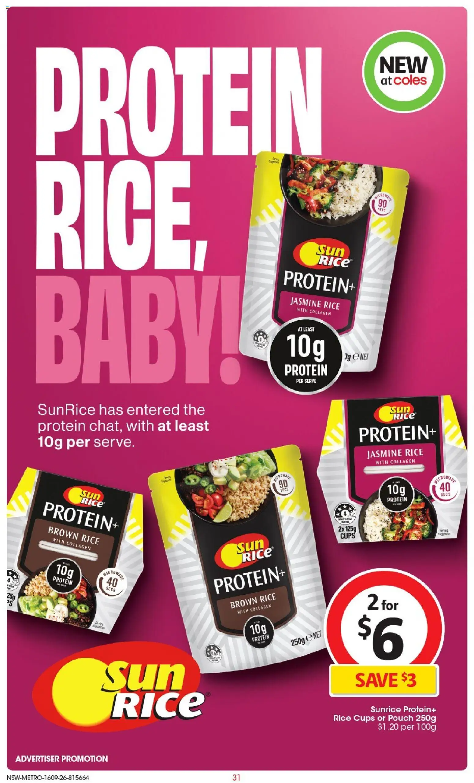 Coles catalogue - valid from 16/09/2026 | Page: 32 | Products: Jasmine rice, Cups, Rice, Microwave