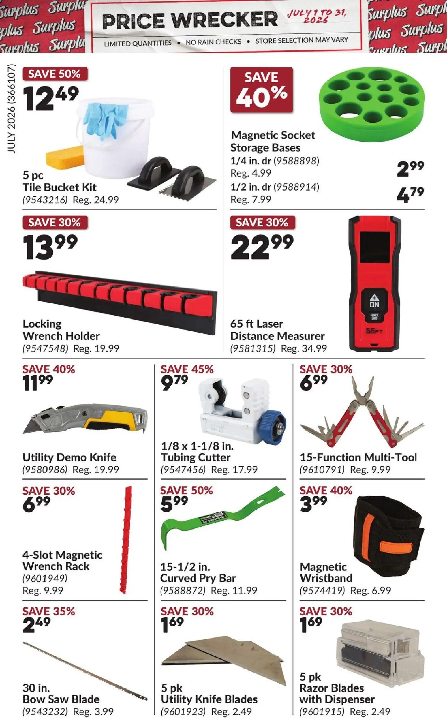 Princess Auto flyer valid from Jul 1, 2026 | Page: 14