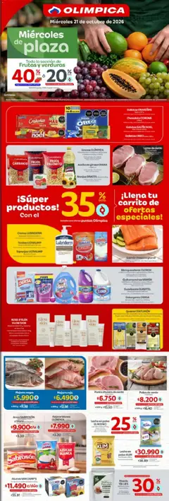 Olímpica catálogo Miércoles de plaza -  Vista previa de la revista de la tienda Olímpica valido desde el 21/10/2026