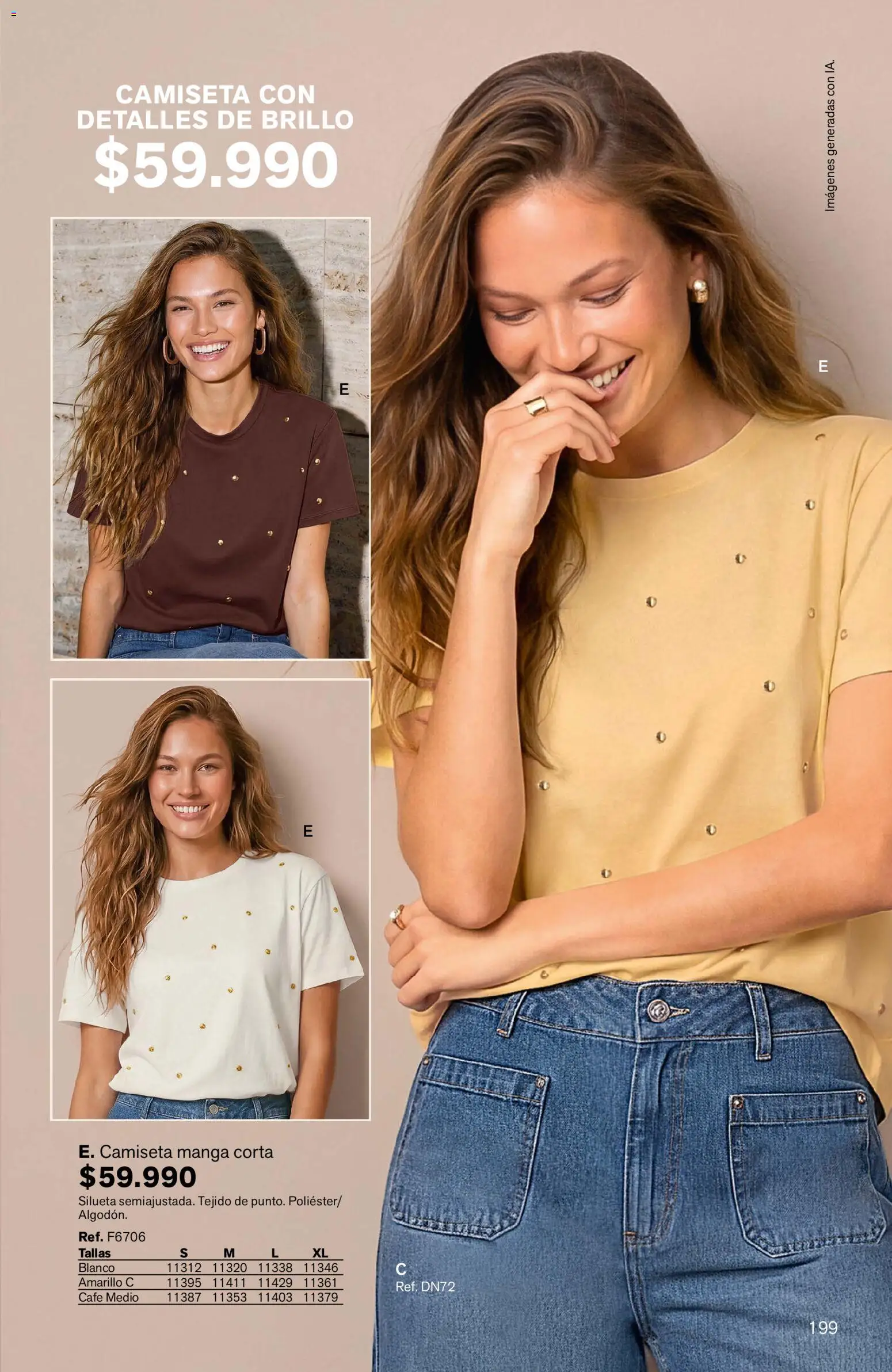 Leonisa revista - valida desde el 04.06.2026 | Página: 199 | Productos: Brillo, Camiseta, Café