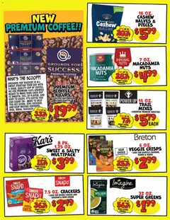 Preview of Ollie's weekly ads valid from 07/09/2026 | Page: 2 | Products: Broccoli, Cheese, Coffee, Sour cream