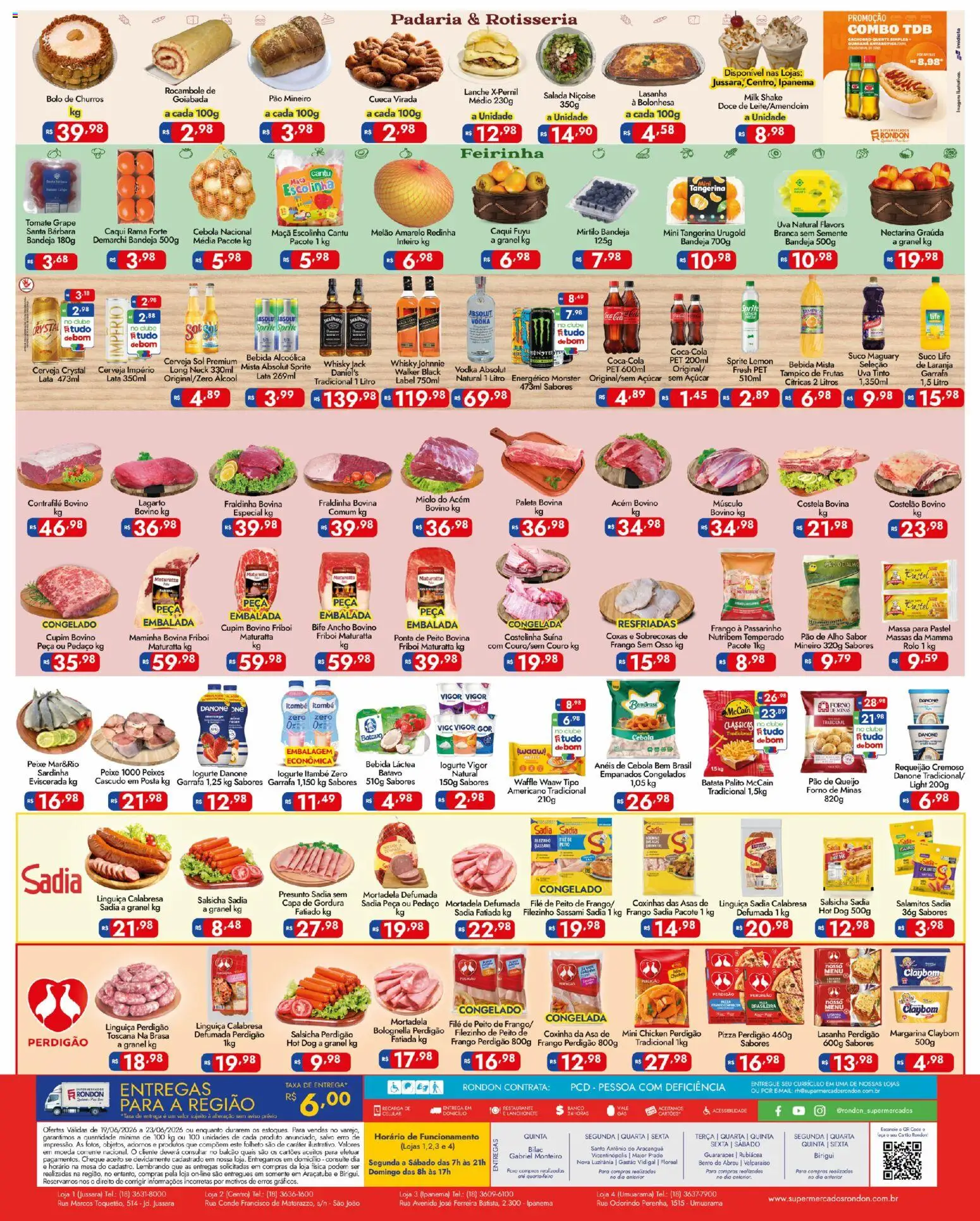 Supermercados Rondon Folheto - válido de 19.06.2026 | Página: 2