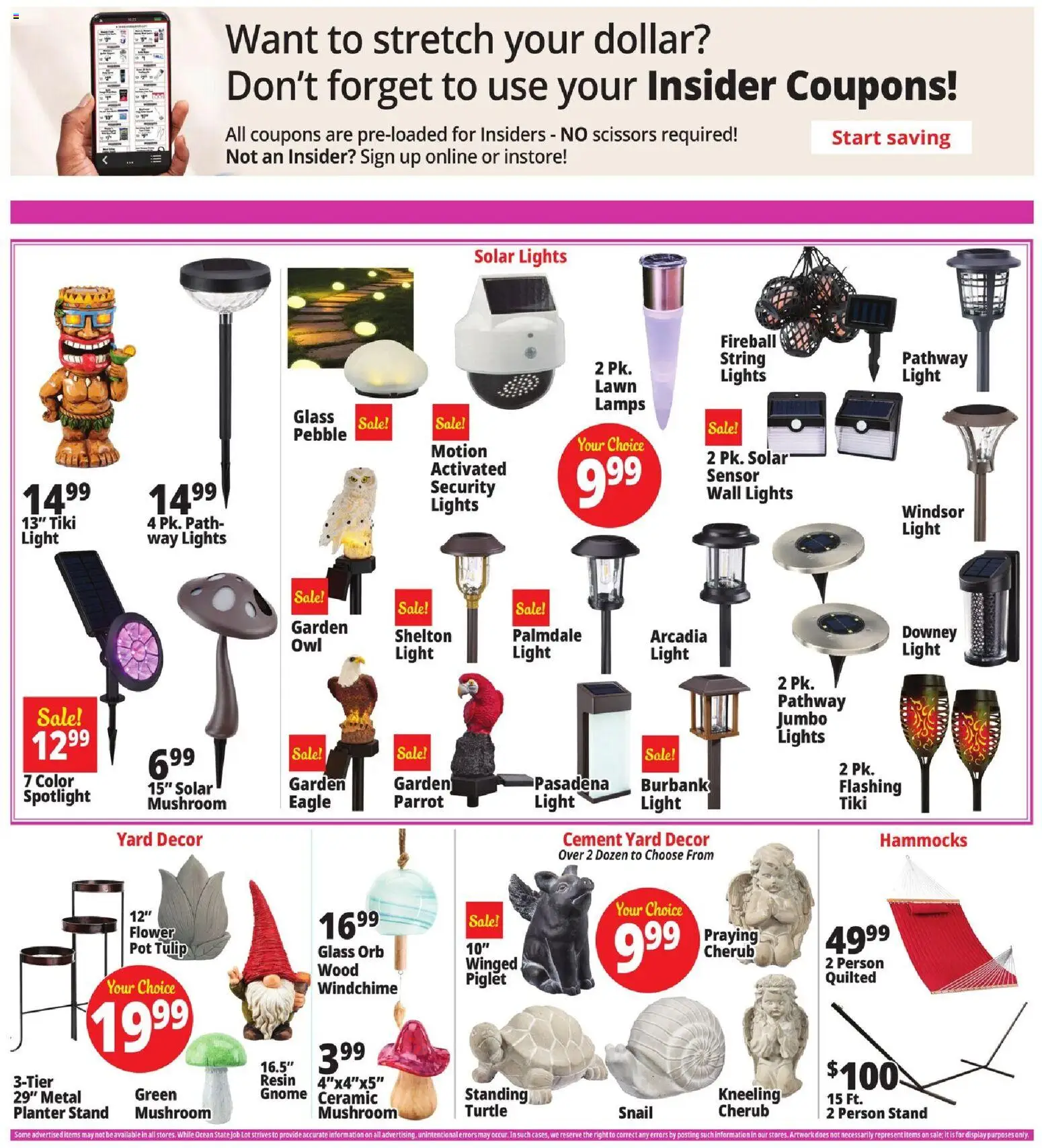 Ocean State Job Lot Weekly Ad - valid from 28.05.2026 | Page: 13 | Products: Sensor