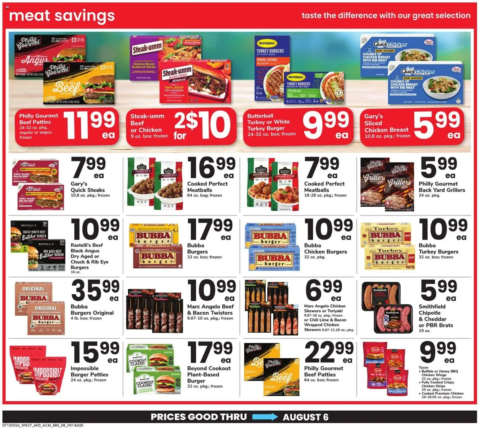 Acme Big Book of Savings - valid from 07/10/2026 | Page: 8 | Products: Beef, Lime