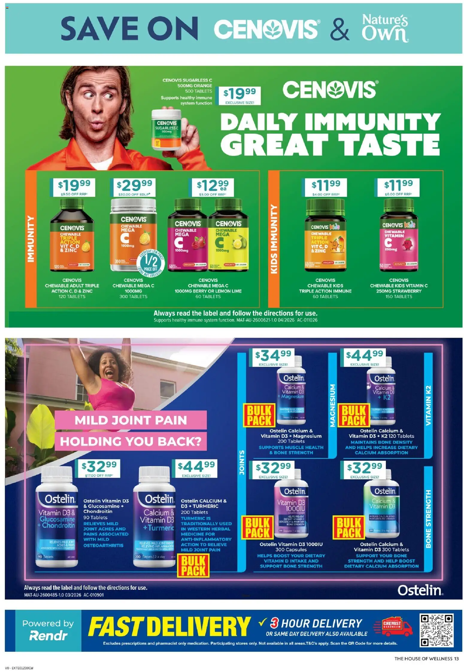 Chemist Warehouse catalogue - valid from 09/07/2026 | Page: 13 | Products: Lemon, Lime, Vitamin, Zinc