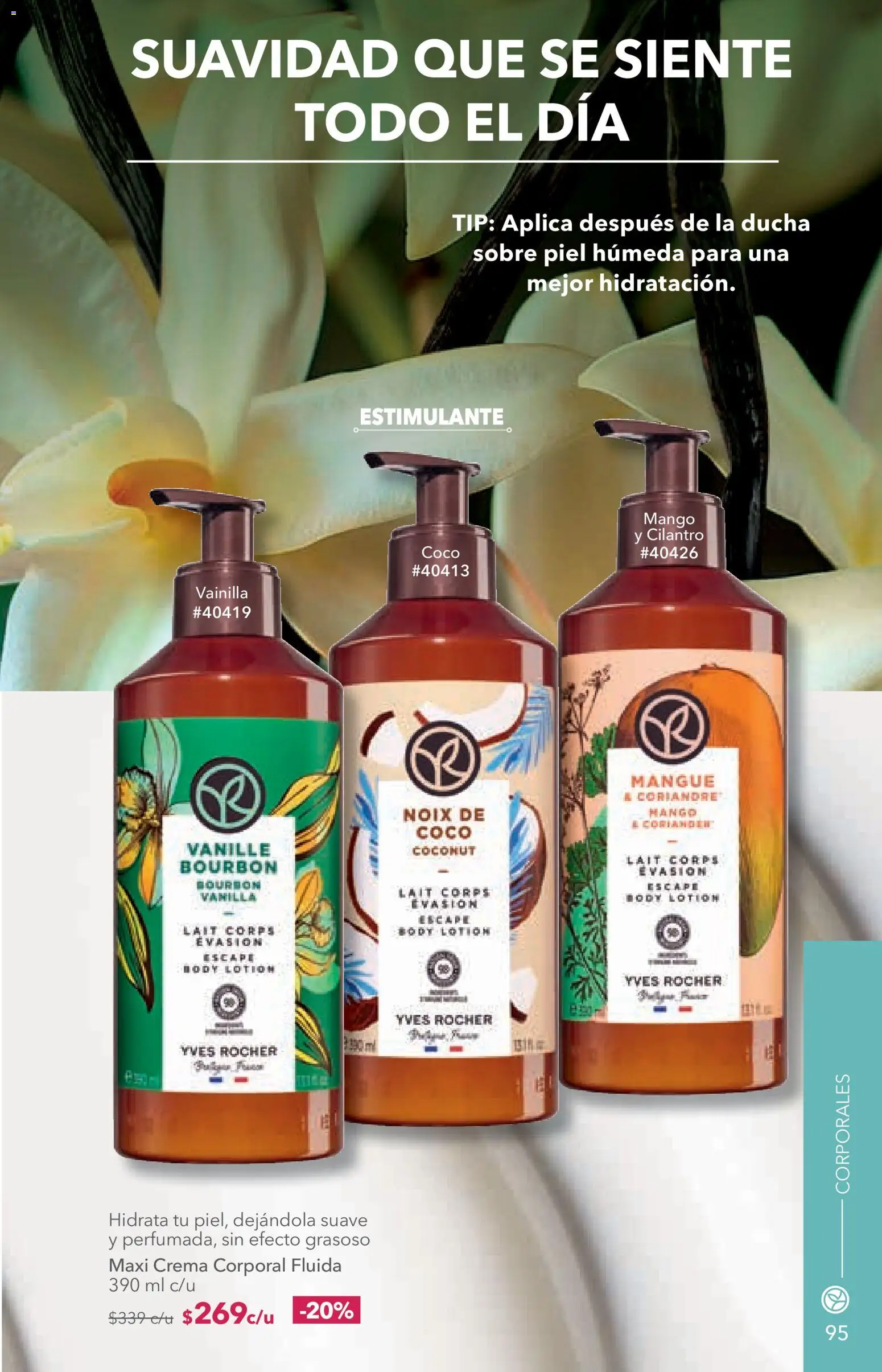 Nuevas ofertas de Yves Rocher válidas en toda la República Mexicana desde el 14/07/2026. ¡Encuentra las mejores ofertas en Yves Rocher campaña 10 2026! | Página: 97 | Productos: Mango, Body, Sobre, Crema corporal