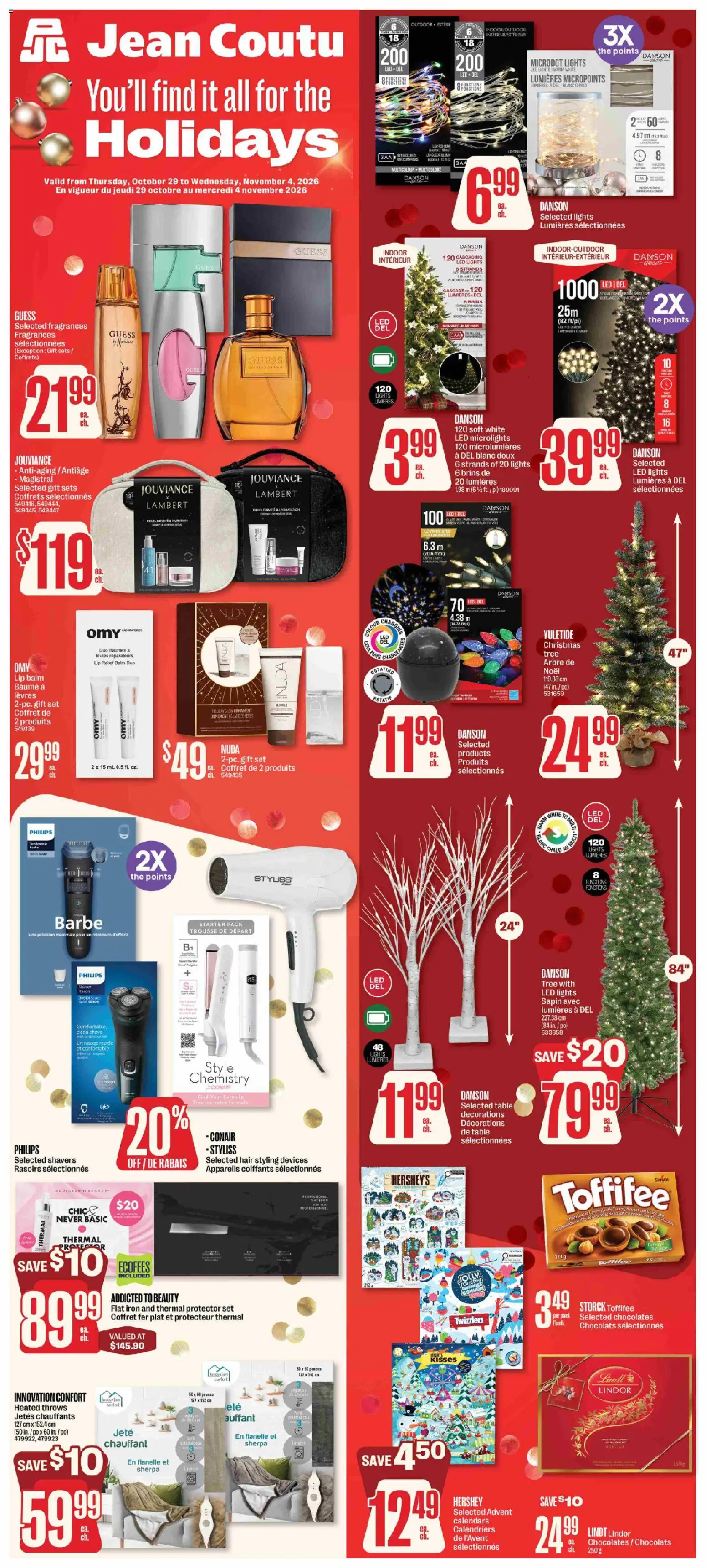 Jean Coutu flyer valid from Oct 29, 2026 | Page: 1