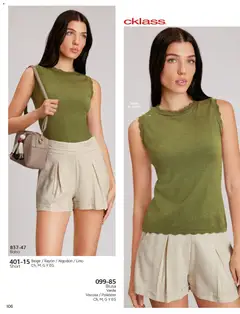 Vista previa de Cklass catálogo Primavera, nuevo folleto de la tienda, válido en México a partir del 02.01.2026 | Página: 110 | Productos: Blusa, Bolso, Algodón, Short