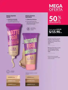 Vista previa de folleto Avon catálogo - Campaña 10 de la Avon válido desde 17/06/2026 | Página: 45 | Productos: Té, Maquillaje