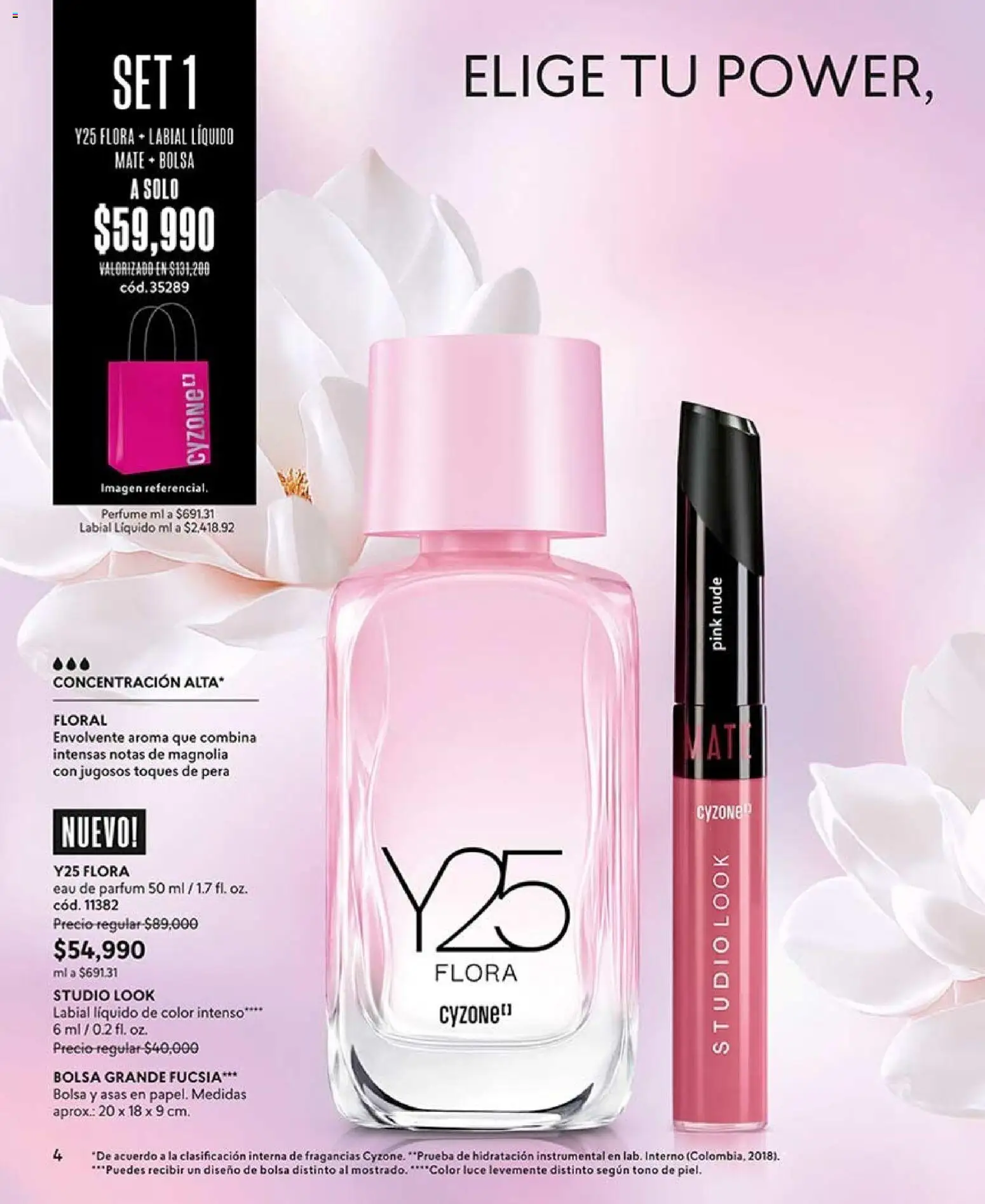 CyZone revista - valida desde el 10/08/2026 | Página: 4 | Productos: Bolsa, Perfume, Pera