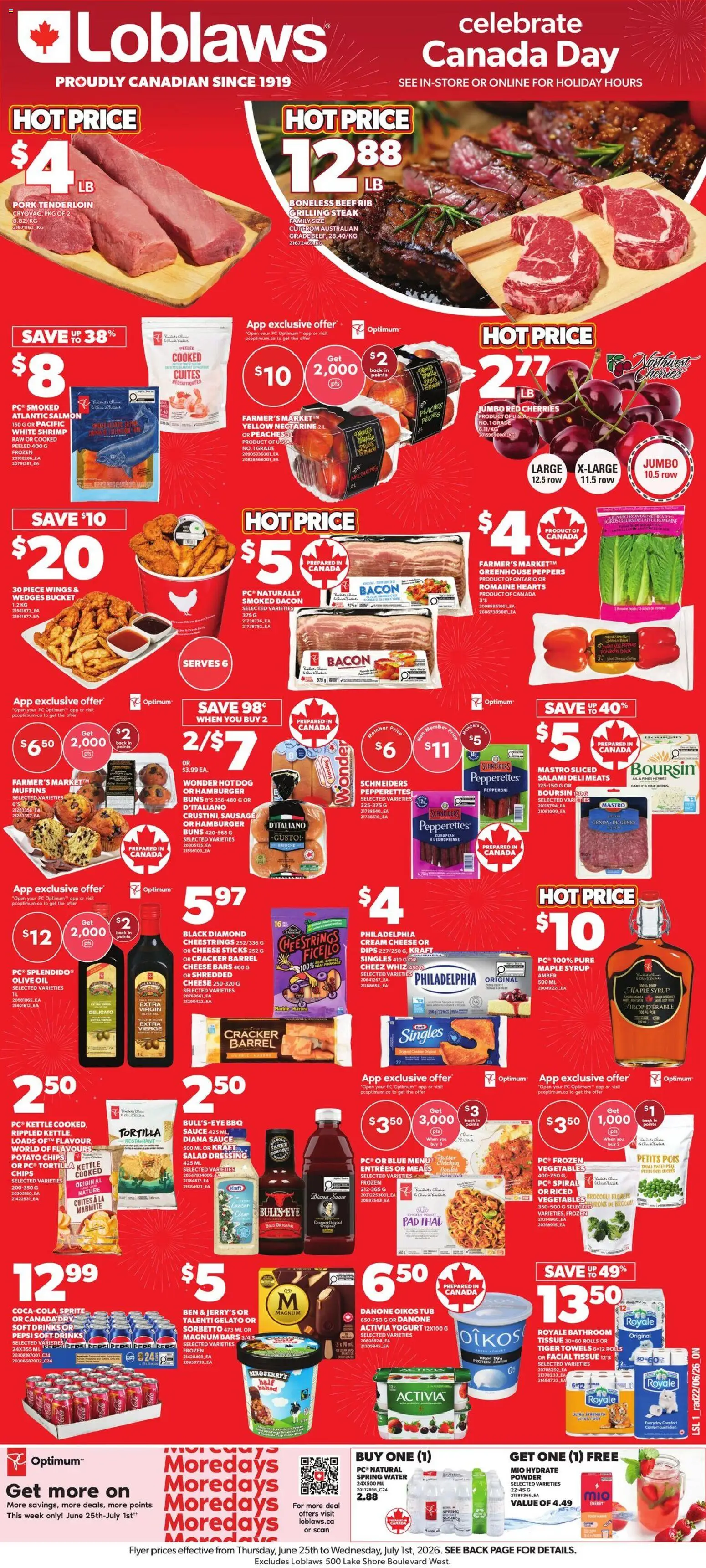 Loblaws flyer valid from Jun 25, 2026 | Page: 2