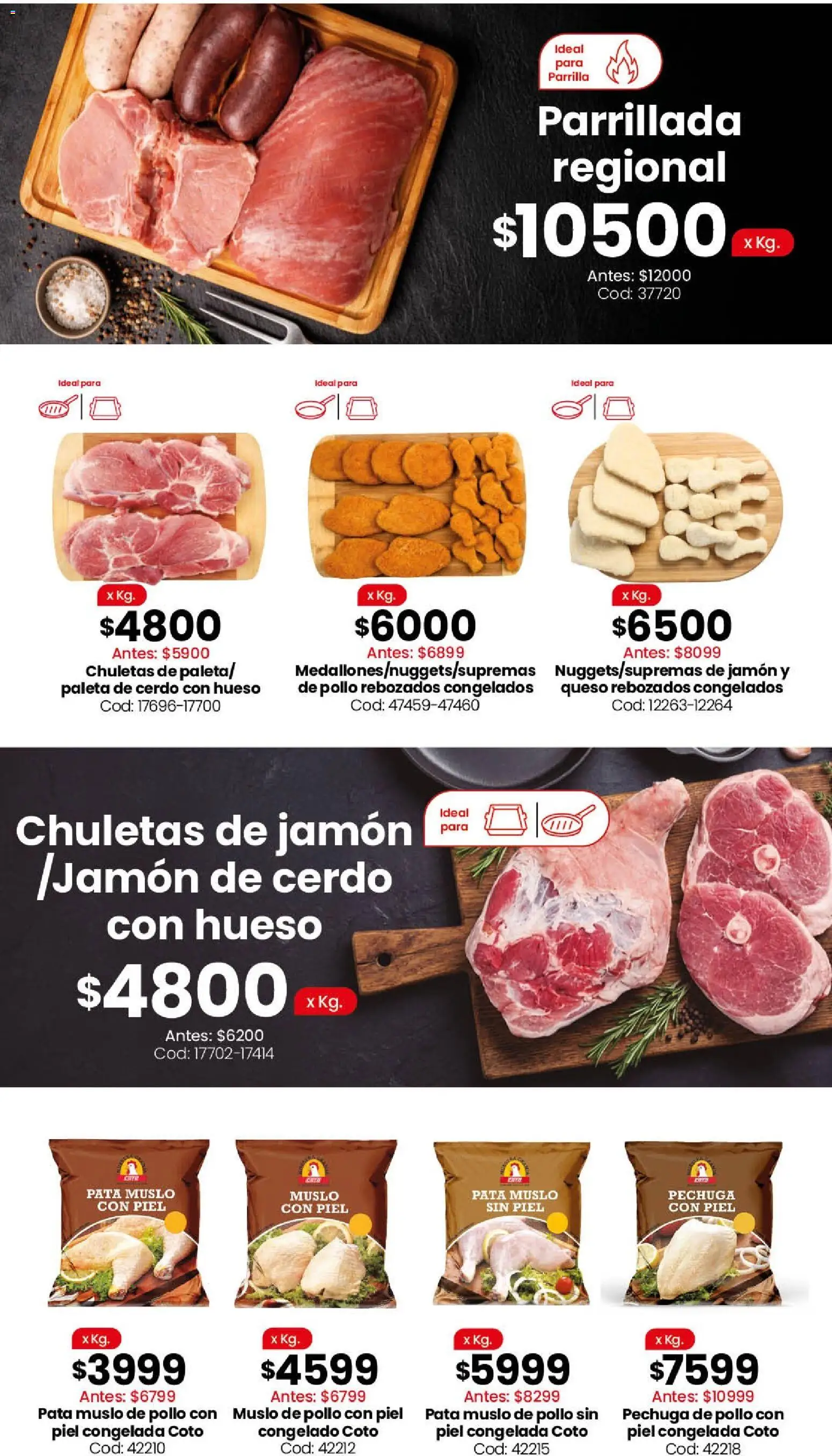 Coto ofertas │ válido desde el 11.05.2026 | Página: 2 | Productos: Pollo, Paleta, Queso, Cerdo