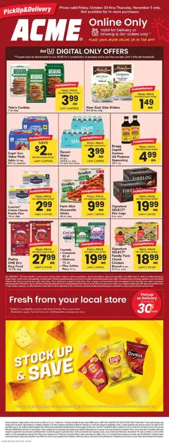 Preview of Acme weekly ads valid from 10/30/2026