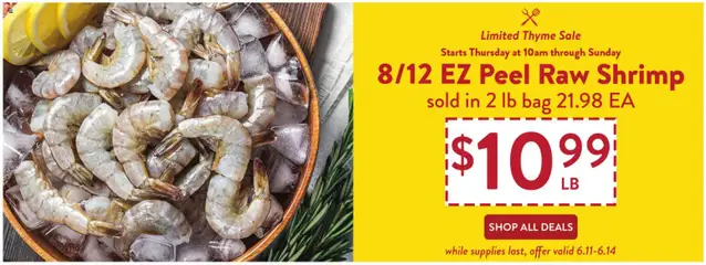 Preview of Fresh Thyme weekly ads valid from 10.06.2026