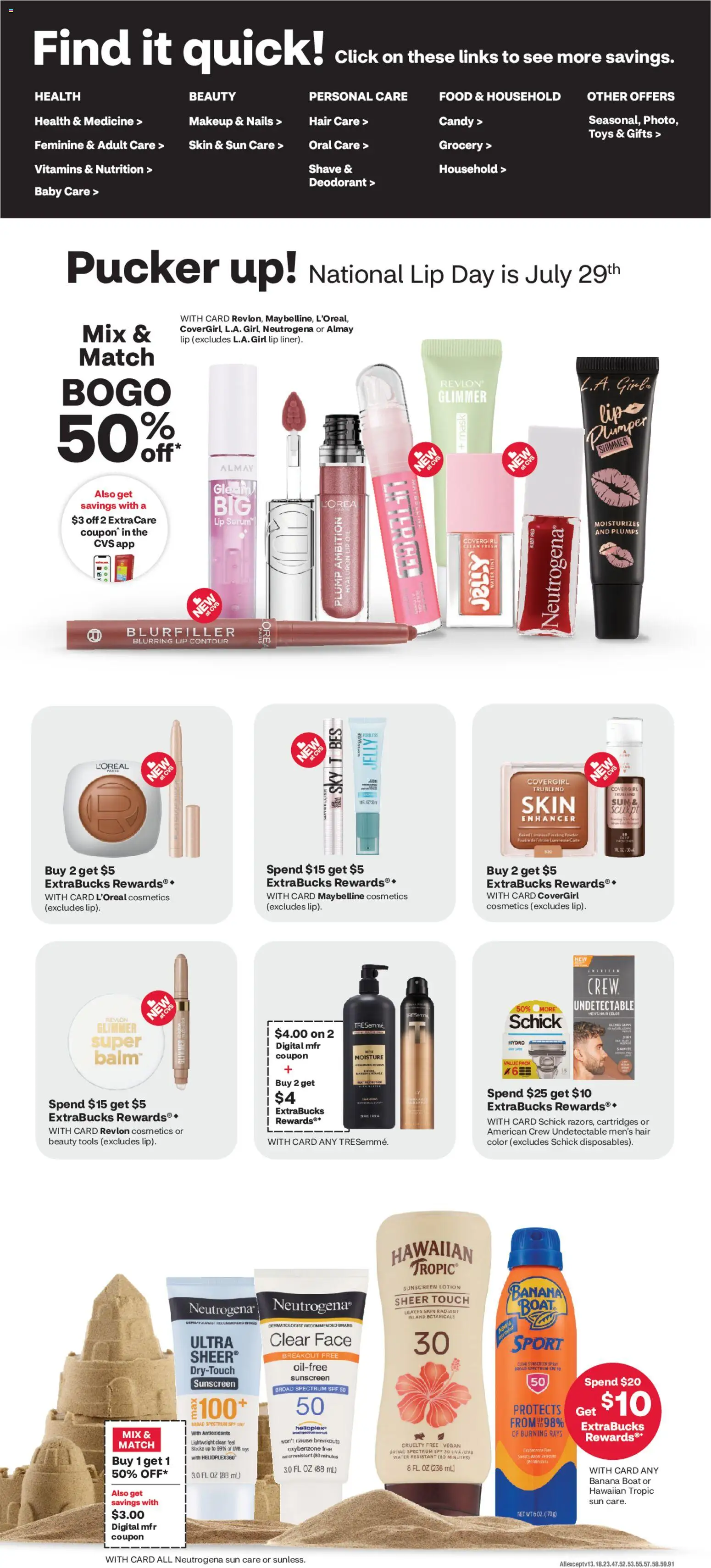 CVS Pharmacy Weekly Ad - valid from 07/19/2026 | Page: 3