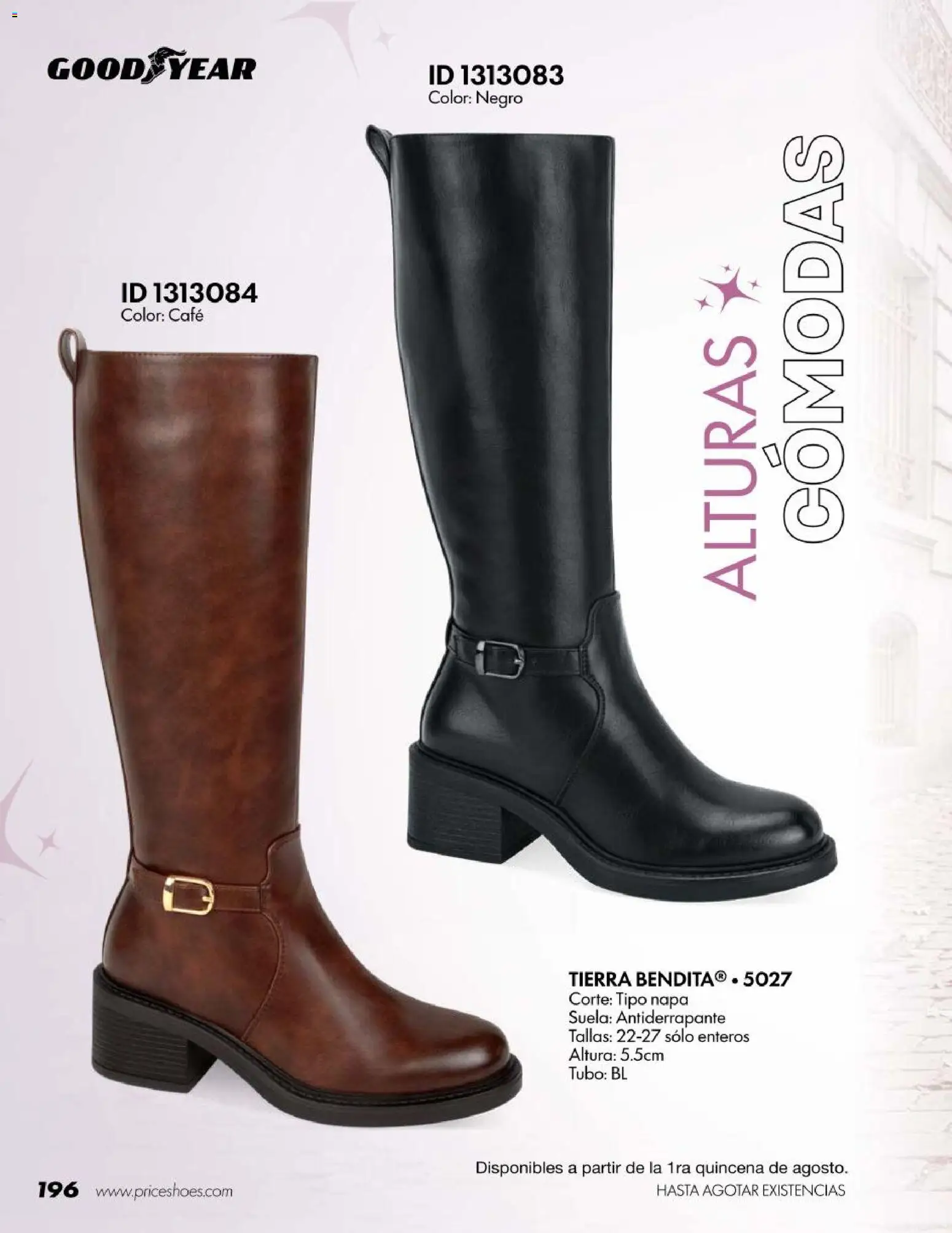 Nuevas ofertas de Price Shoes válidas en toda la República Mexicana desde el 18/07/2026. ¡Encuentra las mejores ofertas en Price Shoes catálogo Botas! | Página: 196