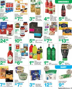 Preview of Highland Farms weekly flyer / circulaire from shop Highland Farms valid from 21.05.2026 | Page: 3 | Products: Tea, Cereals, Chips, Coffee