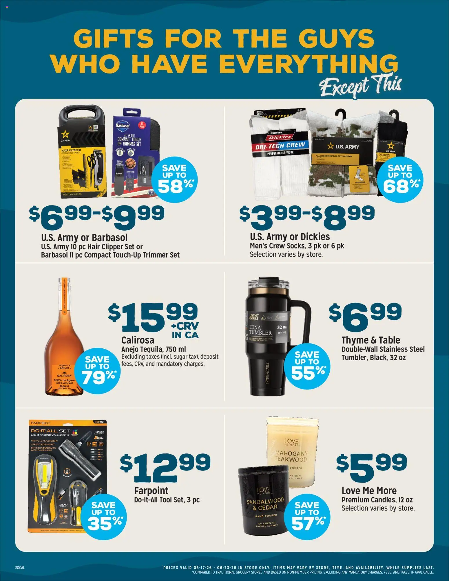 Grocery Outlet Weekly Ad - CA - valid from 17.06.2026 | Page: 4 | Products: Trimmer, Table, Sugar, Pc