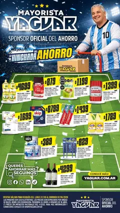 Vista previa Yaguar - Oferta Semanal Neuquen válido desde el 01.06.2026