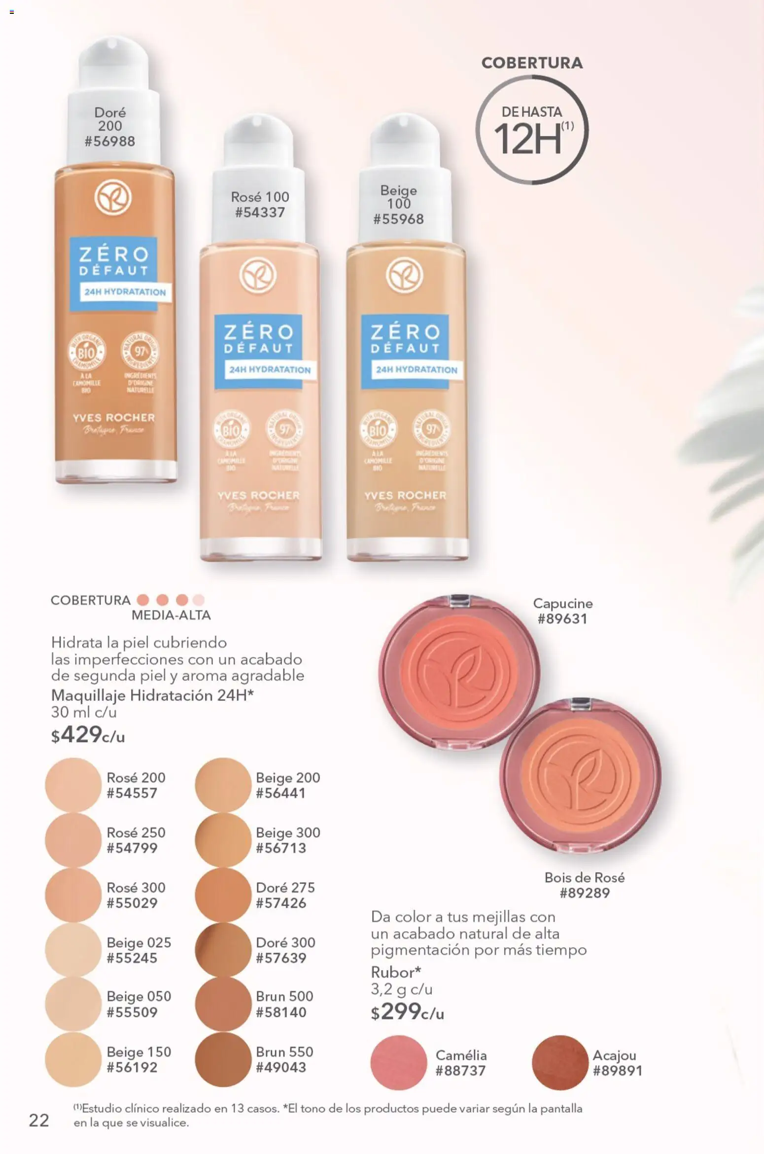 Nuevas ofertas de Yves Rocher válidas en toda la República Mexicana desde el 15/09/2026. ¡Encuentra las mejores ofertas en Yves Rocher campaña 13 2026! | Página: 24