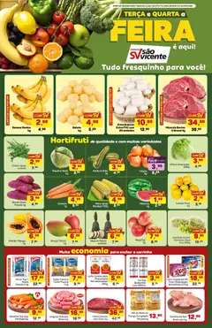 Supermercados São Vicente - Ofertas da semana - Pré-Visualização do folheto da loja Supermercados São Vicente, válido de 01/09/2026