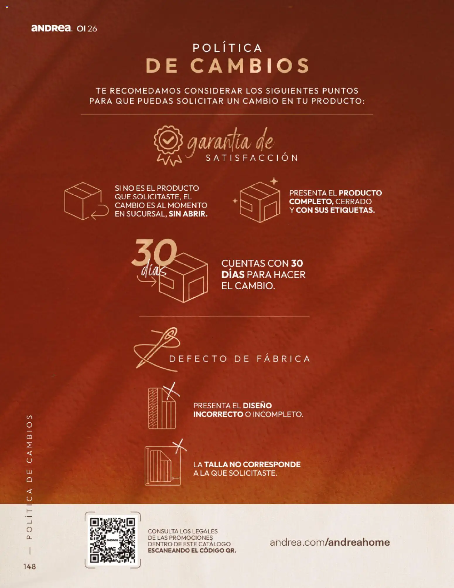 Nuevas ofertas de Andrea válidas en toda la República Mexicana desde el 01/09/2026. ¡Encuentra las mejores ofertas en Andrea catálogo Home! | Página: 148
