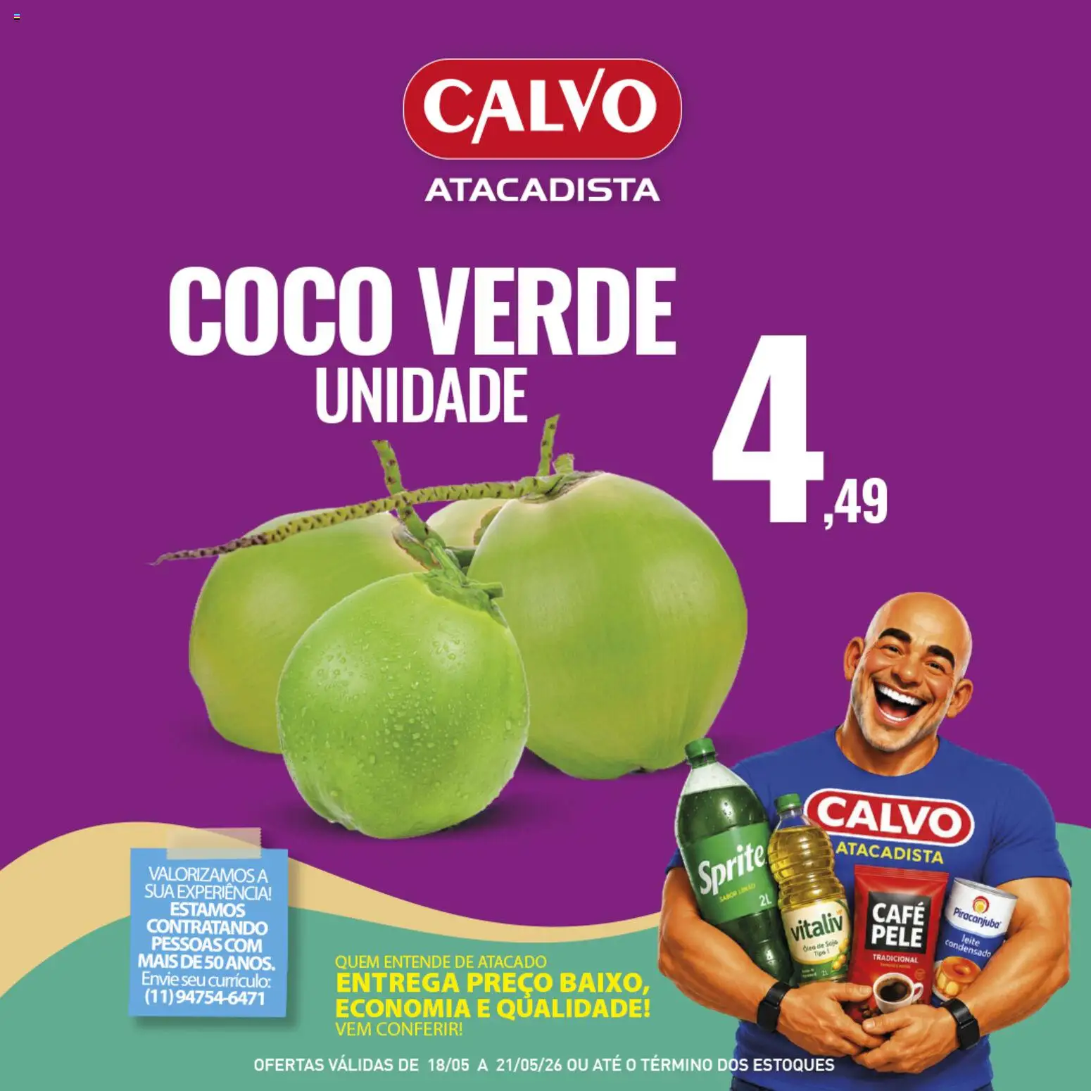 Calvo Atacadista Folheto - válido de 18.05.2026 | Página: 3